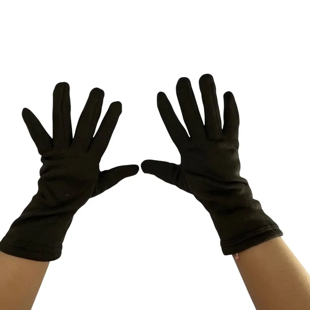 Brown Fitted Gloves With Knitted Crochet Soft Liner Functional & Stylish Designe